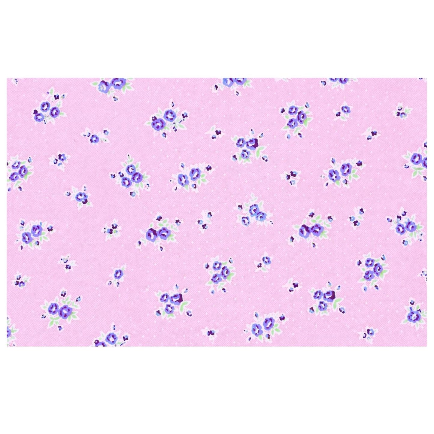 Charlo's Set of 4 Rectangular Placemats Spring Pink 18" x 12"