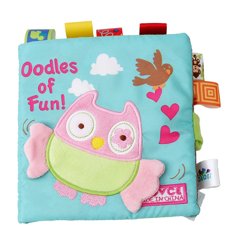 Baby Toys 0 12 Months Infant Tail Cloth Book Learning and Educational Activity Quiet Book Parent-child Interactive Toddler Toys