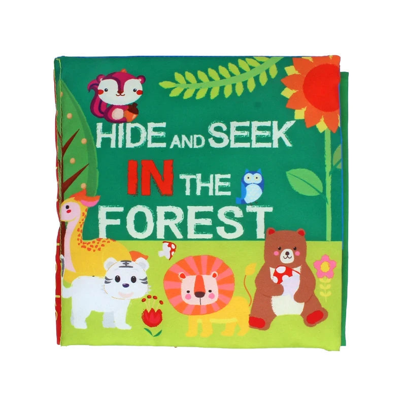 Baby Toys 0 12 Months Infant Tail Cloth Book Learning and Educational Activity Quiet Book Parent-child Interactive Toddler Toys