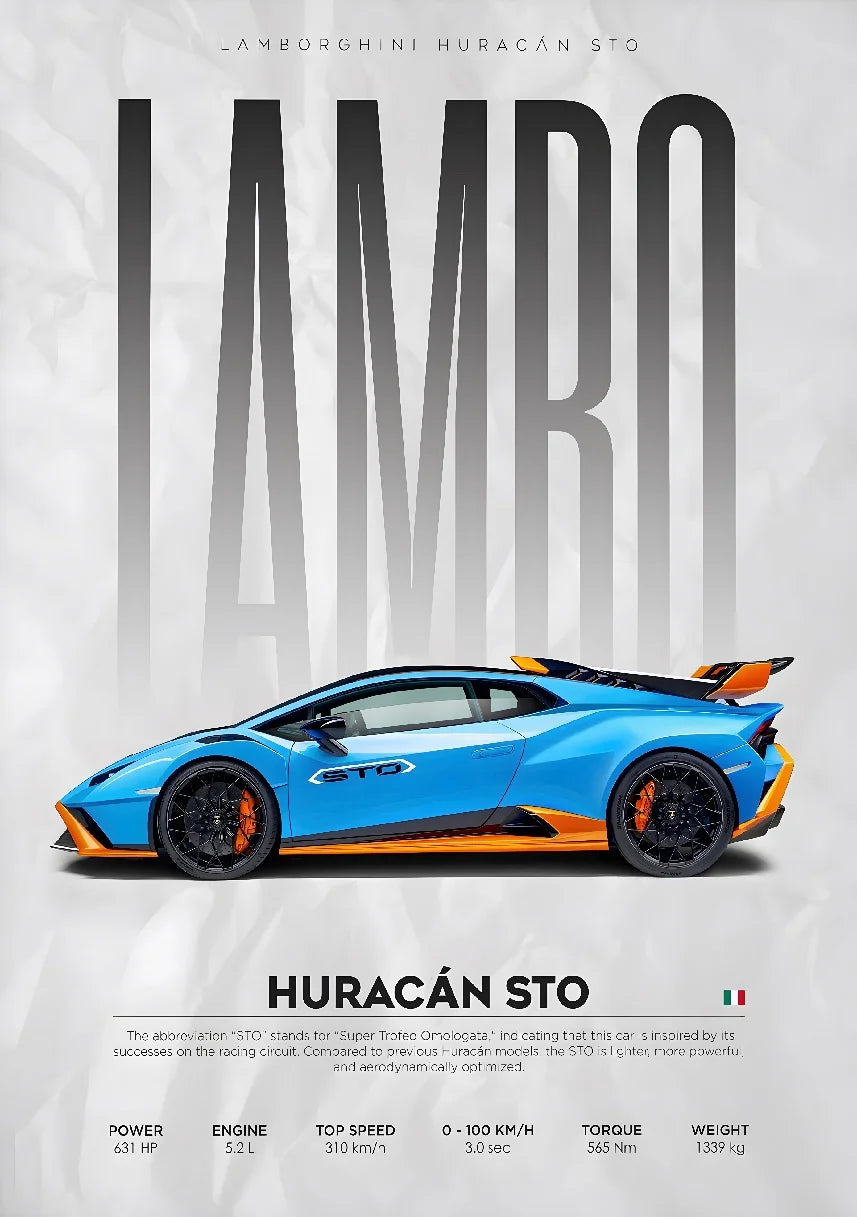 Luxury Super Car Race Cars M-MMclarens Posters and Prints Canvas Printing Minimalist Wall Art Picture for Living Room Home Decor