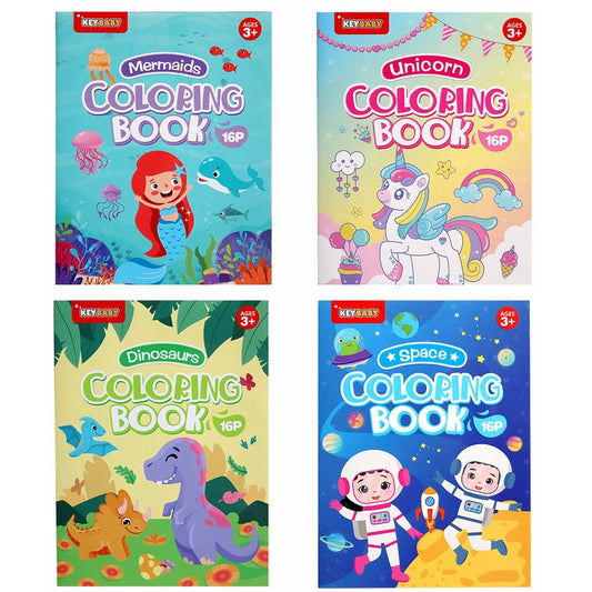 Children's Drawing and Coloring Book Give Baby Free Creative Space Play Imagination Puzzle Book Children's Montessori Toys Gift