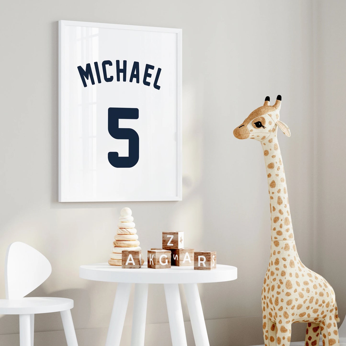 3pcs Personalized Custom Name Cartoon basketball Wall Art Print Picture Canvas Poster Painting For Living Room Home Decor
