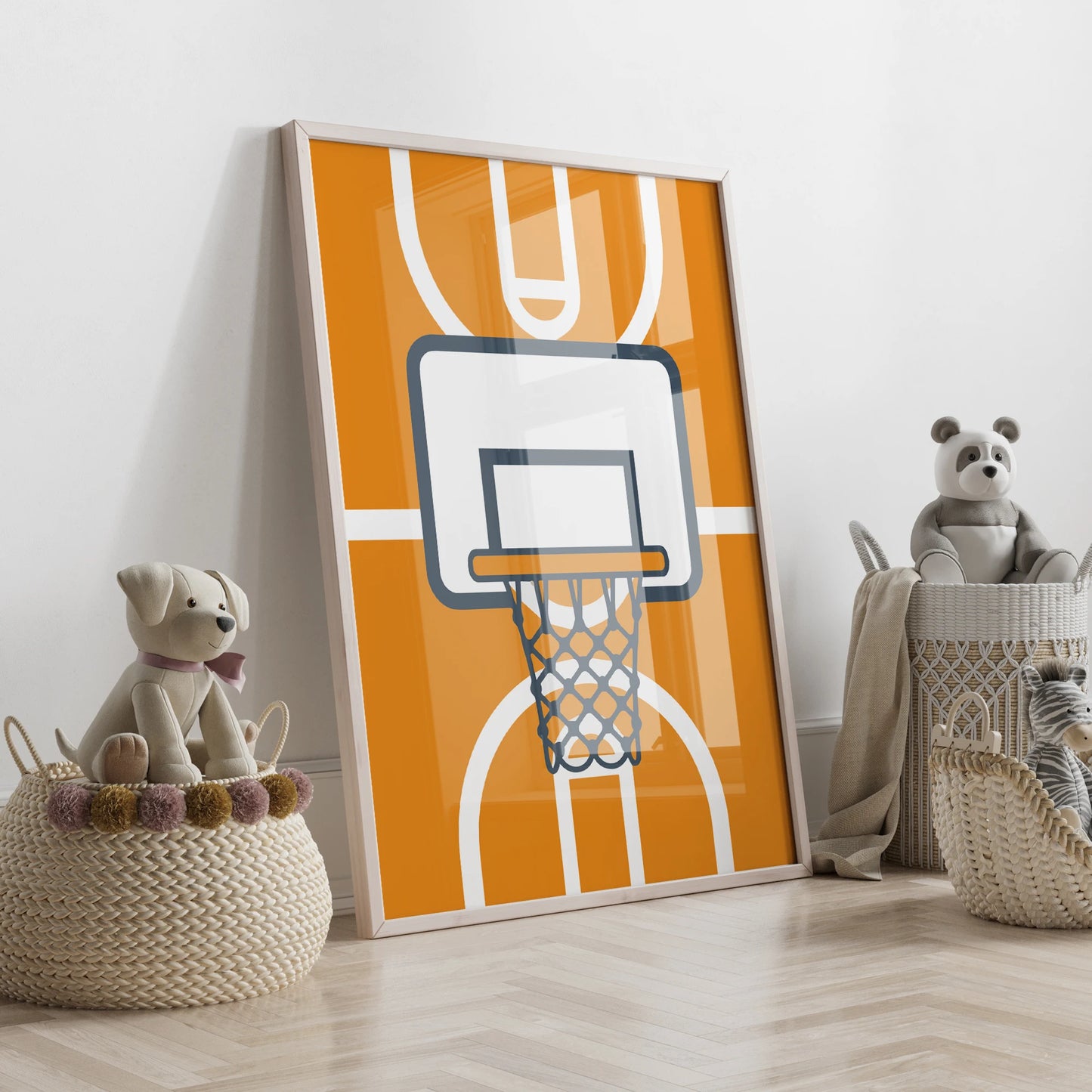 3pcs Personalized Custom Name Cartoon basketball Wall Art Print Picture Canvas Poster Painting For Living Room Home Decor