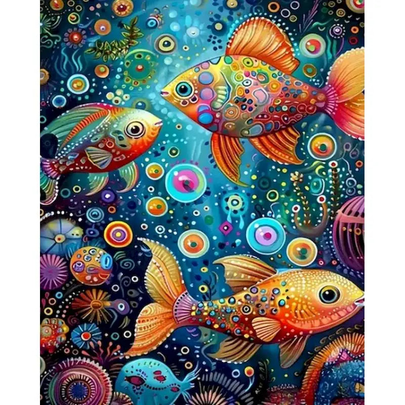 GATYZTORY Sea Turtle Paint By Numbers Handiwork Art Art Supplies Animal Acrylic Painting on Canvas Picture Drawing By Numbers