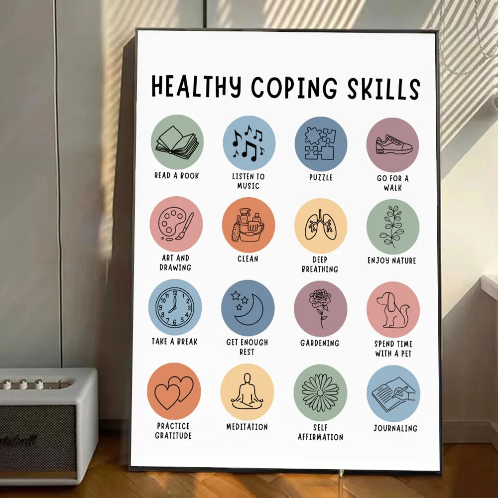 Children's Positive Mood Tracking Posters