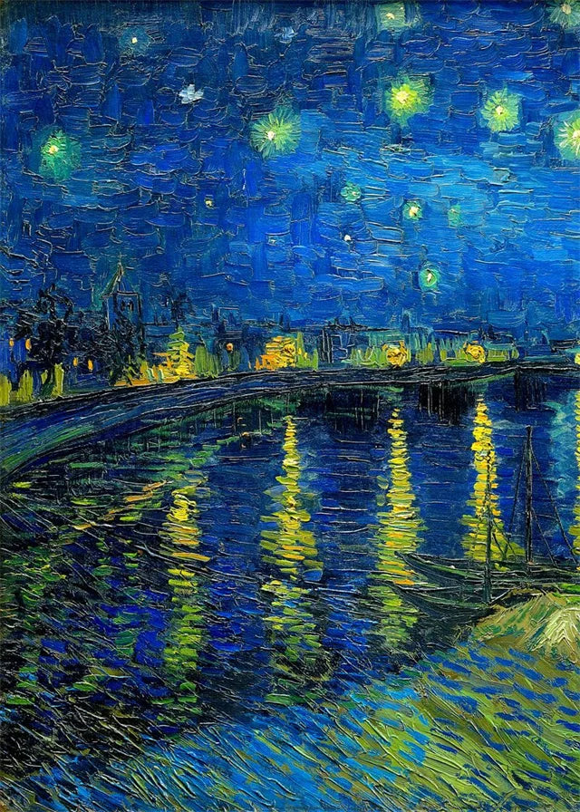 Vincent Van Gogh Collection Paintings Canvas Prints Posters Impressionism Artworks Wall Art Pictures for Home Living Room Decor