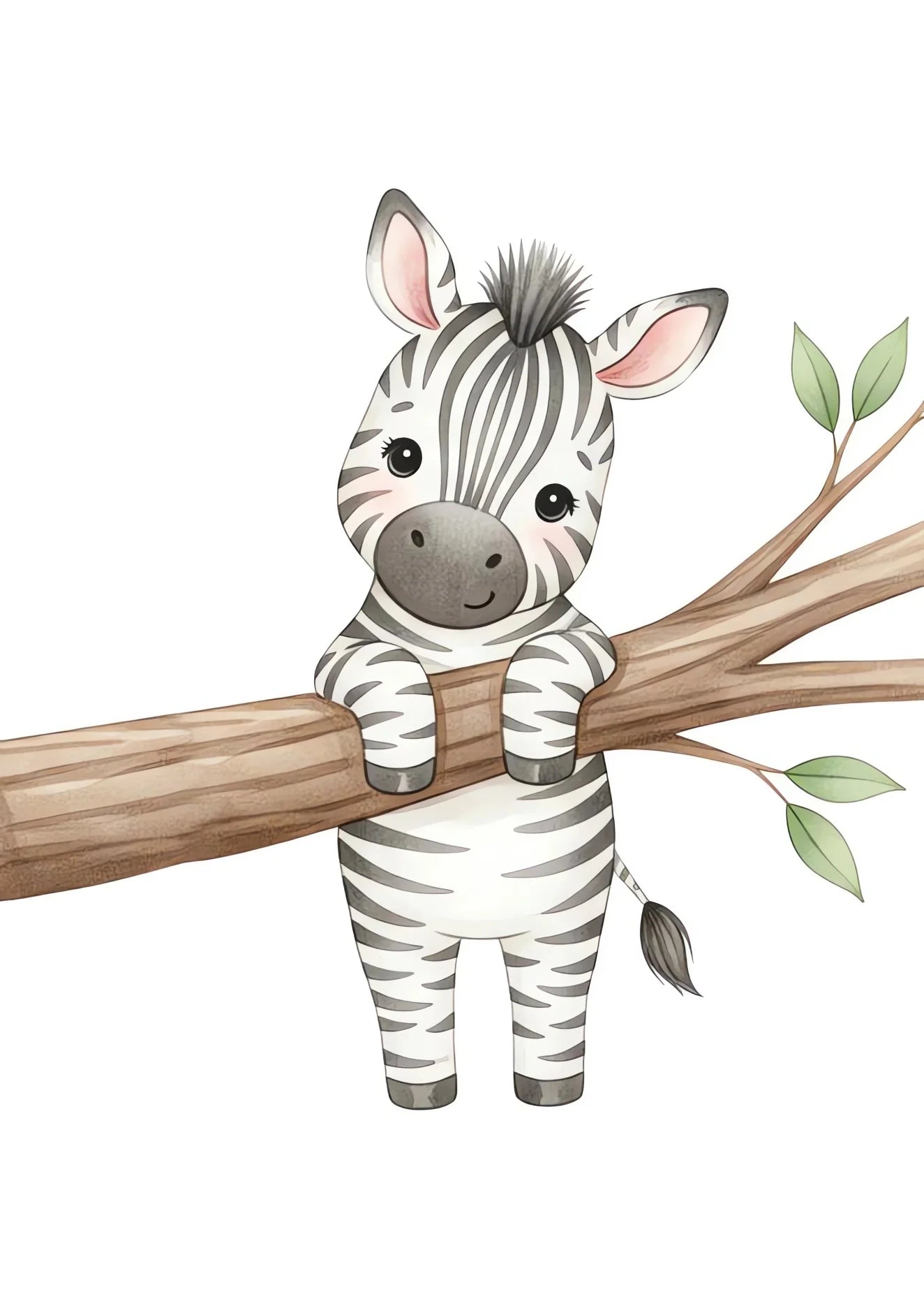 Cute Animal Nursery Wall Art Featuring Woodland Animals