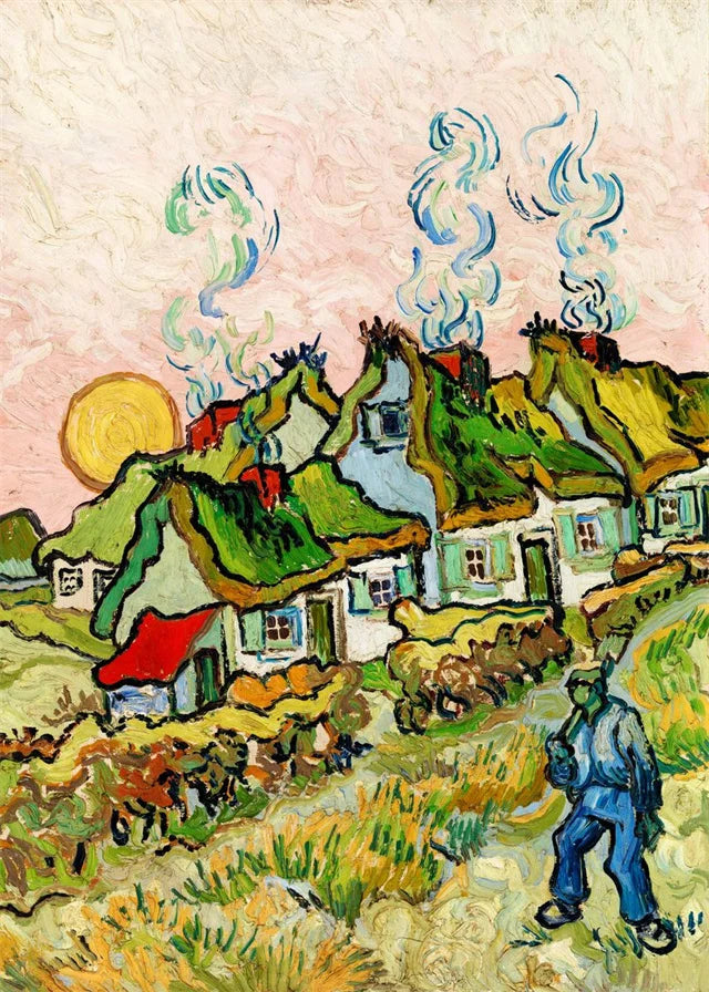Vincent Van Gogh Collection Paintings Canvas Prints Posters Impressionism Artworks Wall Art Pictures for Home Living Room Decor