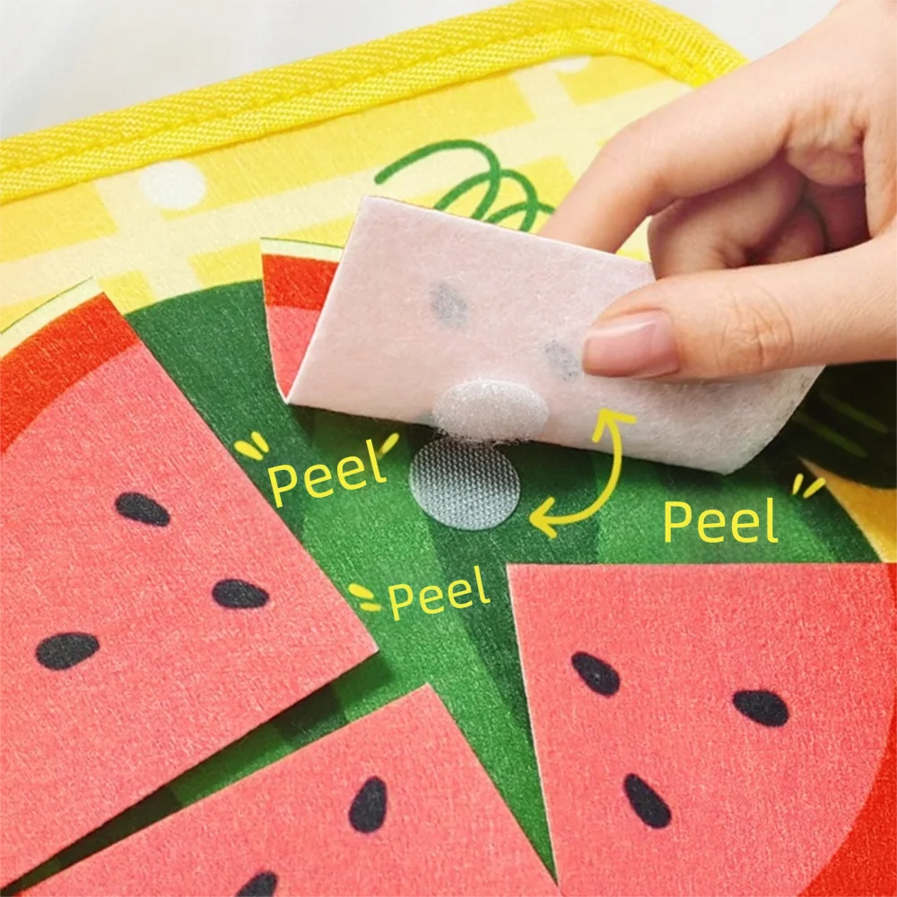 Creative Cognitive Educational Felt Busy Books Unbreakable DIY Felt Books Enlightenment Quiet Book Children's