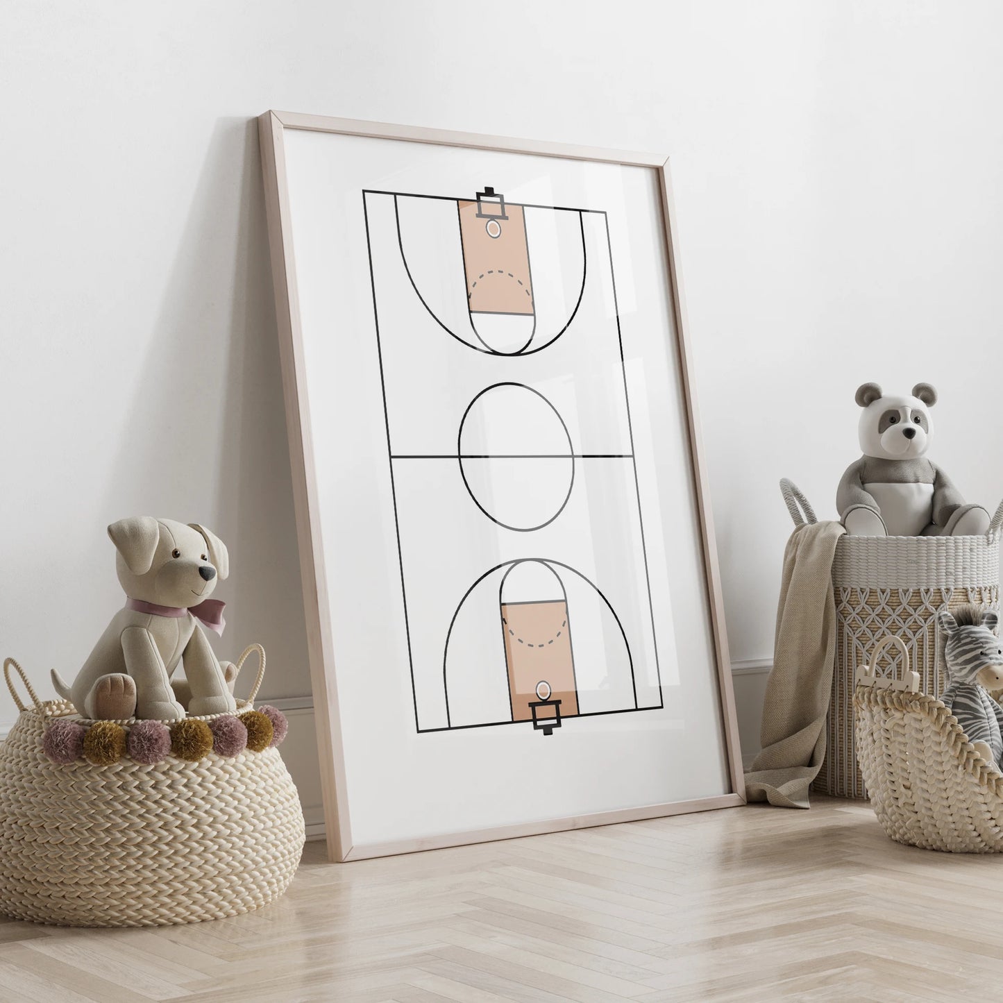 3pcs Personalized Custom Name Cartoon basketball Wall Art Print Picture Canvas Poster Painting For Living Room Home Decor
