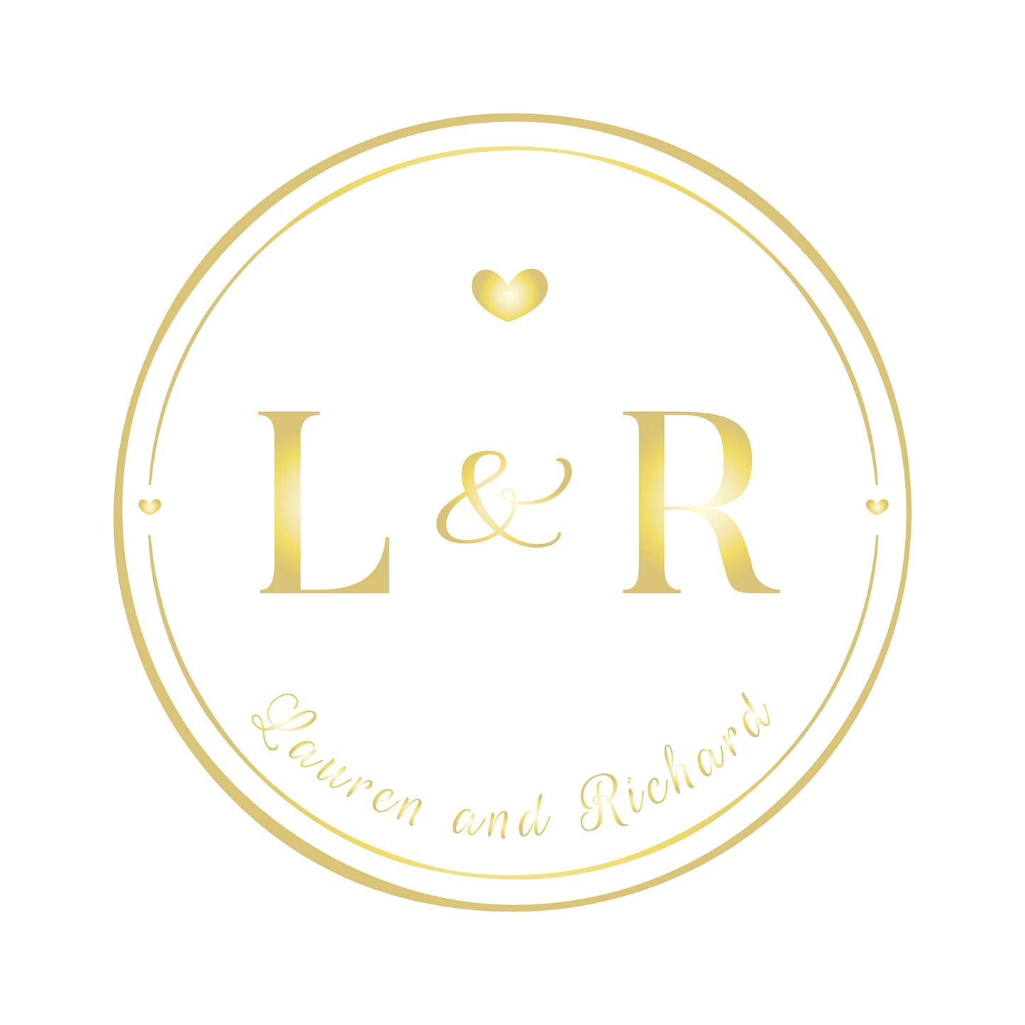 50pcs Custom Gold Foil Stickers Round Clear Label Wedding Party Envelope Gift Thank You Sticker Invitations Seals Support Hebrew