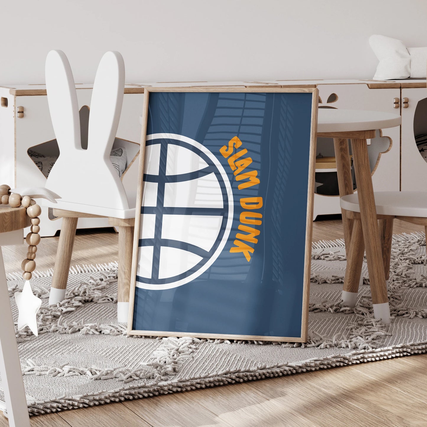 3pcs Personalized Custom Name Cartoon basketball Wall Art Print Picture Canvas Poster Painting For Living Room Home Decor