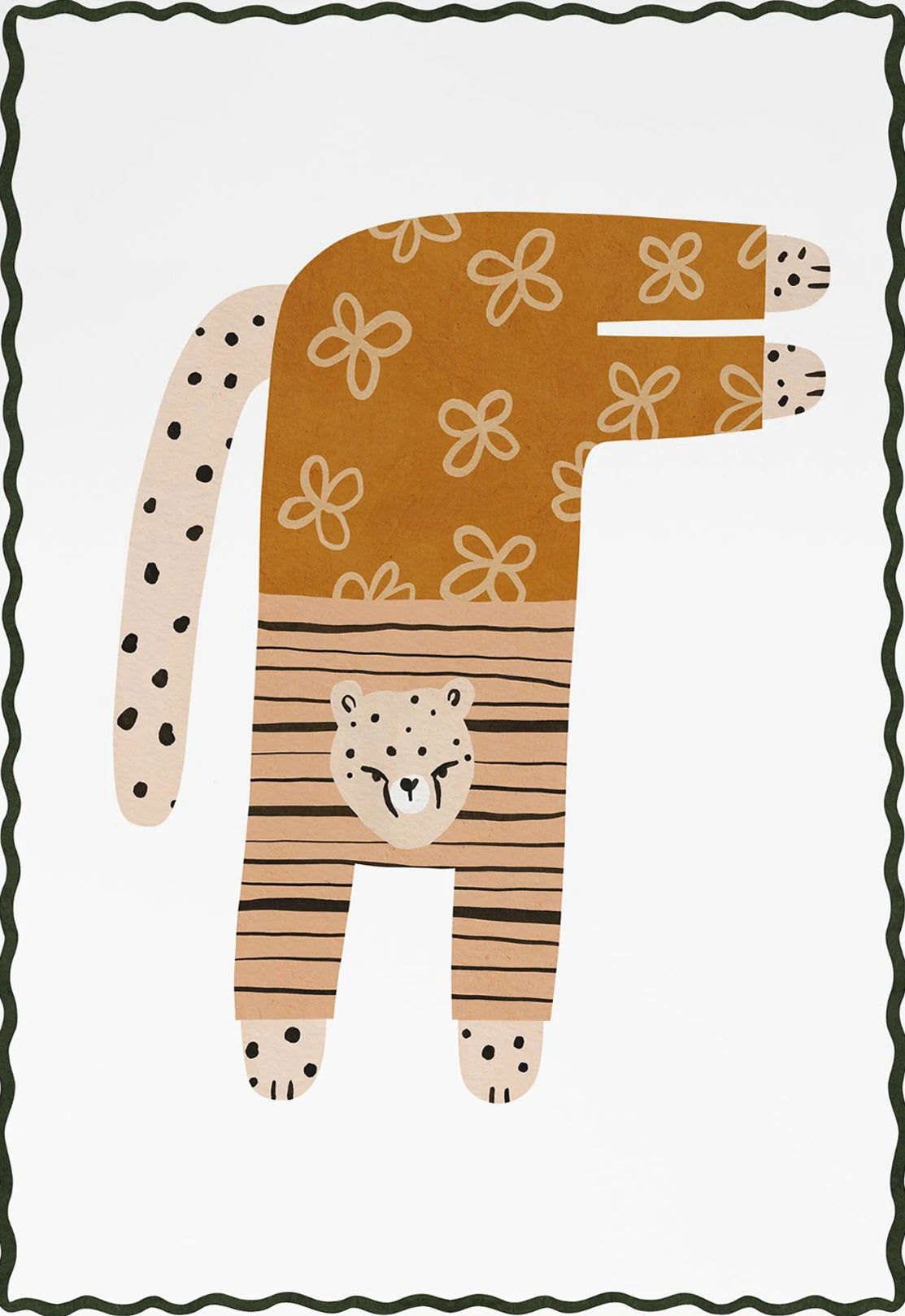 Boho Nursery Wall Art for Baby Girl Room