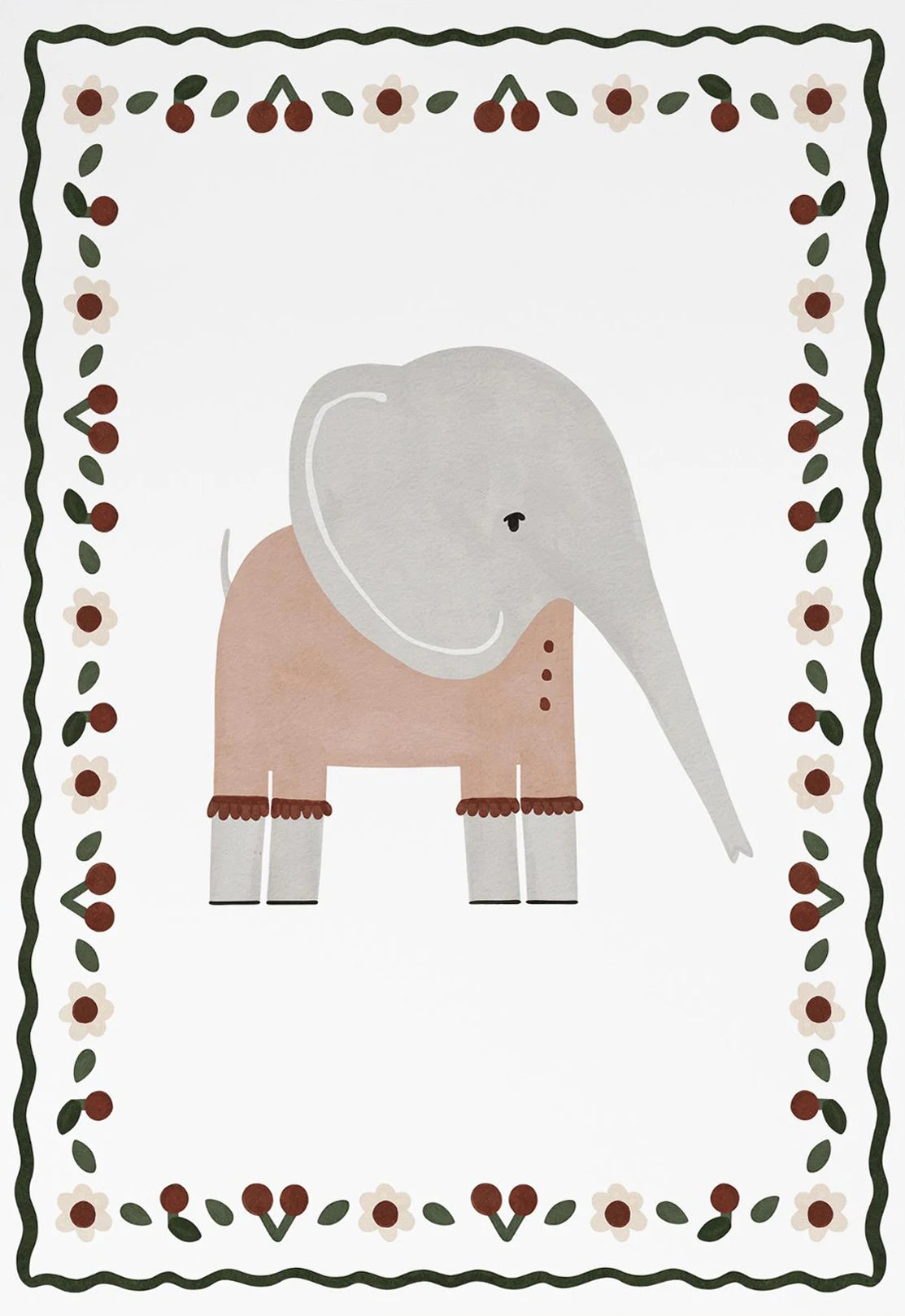Minimalist Boho Nursery Wall Art Print