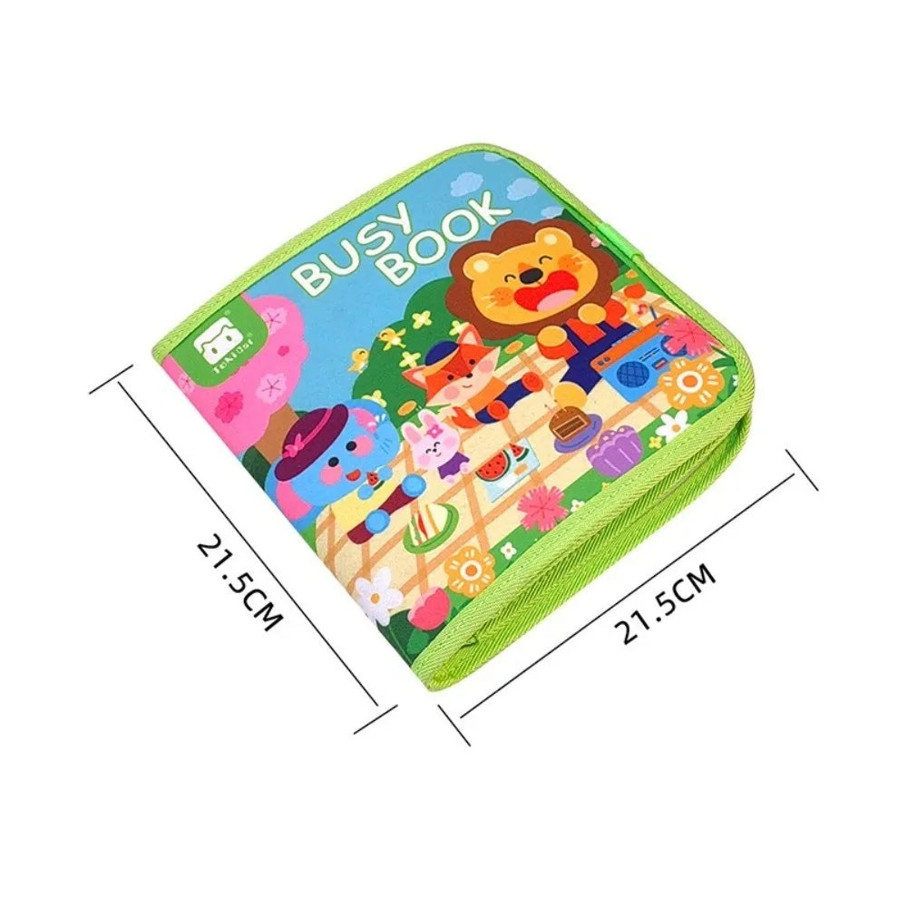Creative Cognitive Educational Felt Busy Books Unbreakable DIY Felt Books Enlightenment Quiet Book Children's