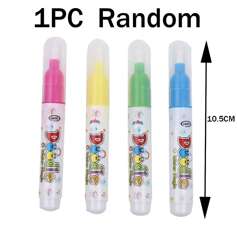 1PC Children Drawing Coloring Books Magic Water Drawing Book for Boys And Girls Gift Animal Cartoon Montessori Diy Painting Toys