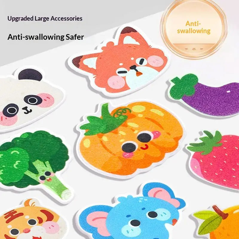 Toddler Sensory Activity Busy Book Durable Quiet Book Preschool Learn Toy Interactive Montessori Busy Book for Fine Motor Skills