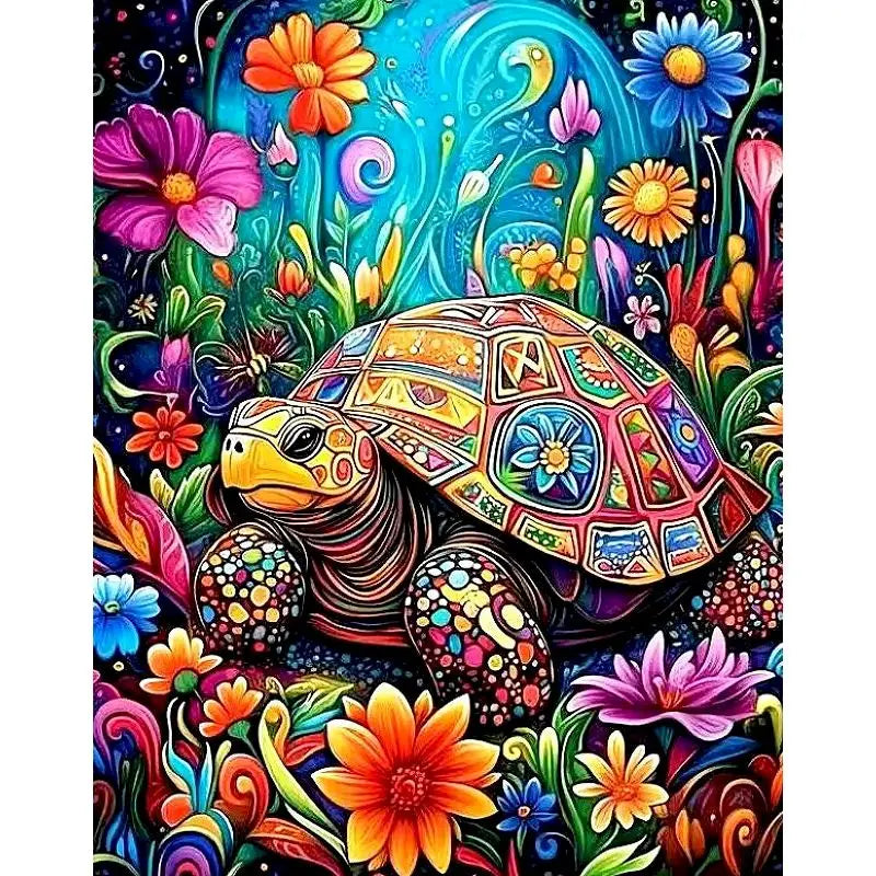 GATYZTORY Sea Turtle Paint By Numbers Handiwork Art Art Supplies Animal Acrylic Painting on Canvas Picture Drawing By Numbers