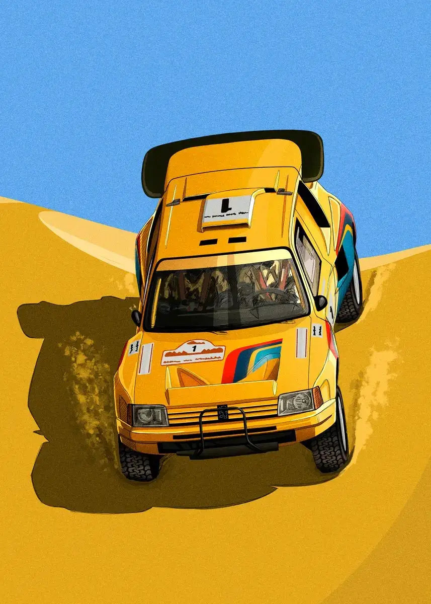 Modern Racer Posters