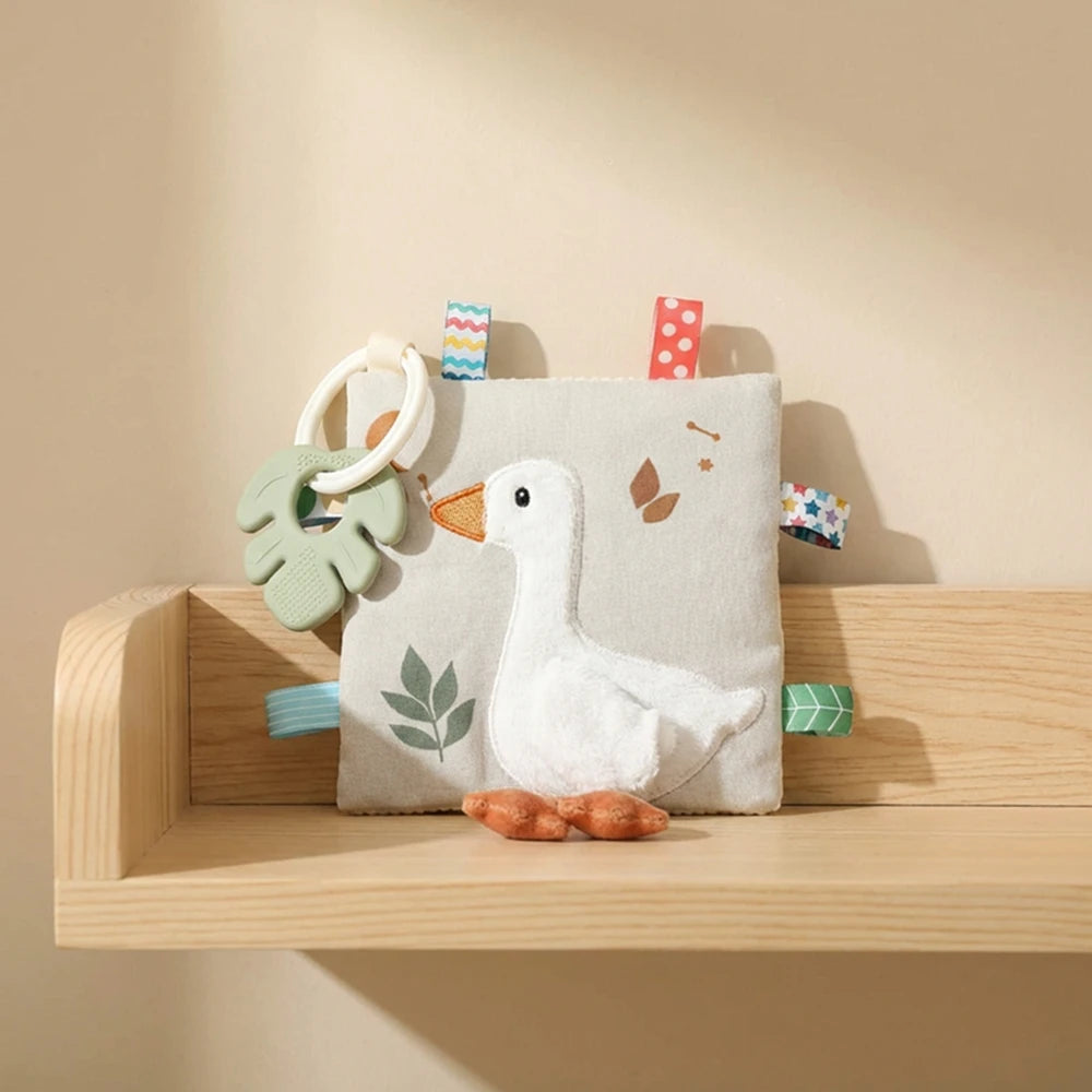 Soft Baby Books toys Montessori 3D Touch Feel High Contrast Cloth Book Sensory Early Learning games for kids Educational toys
