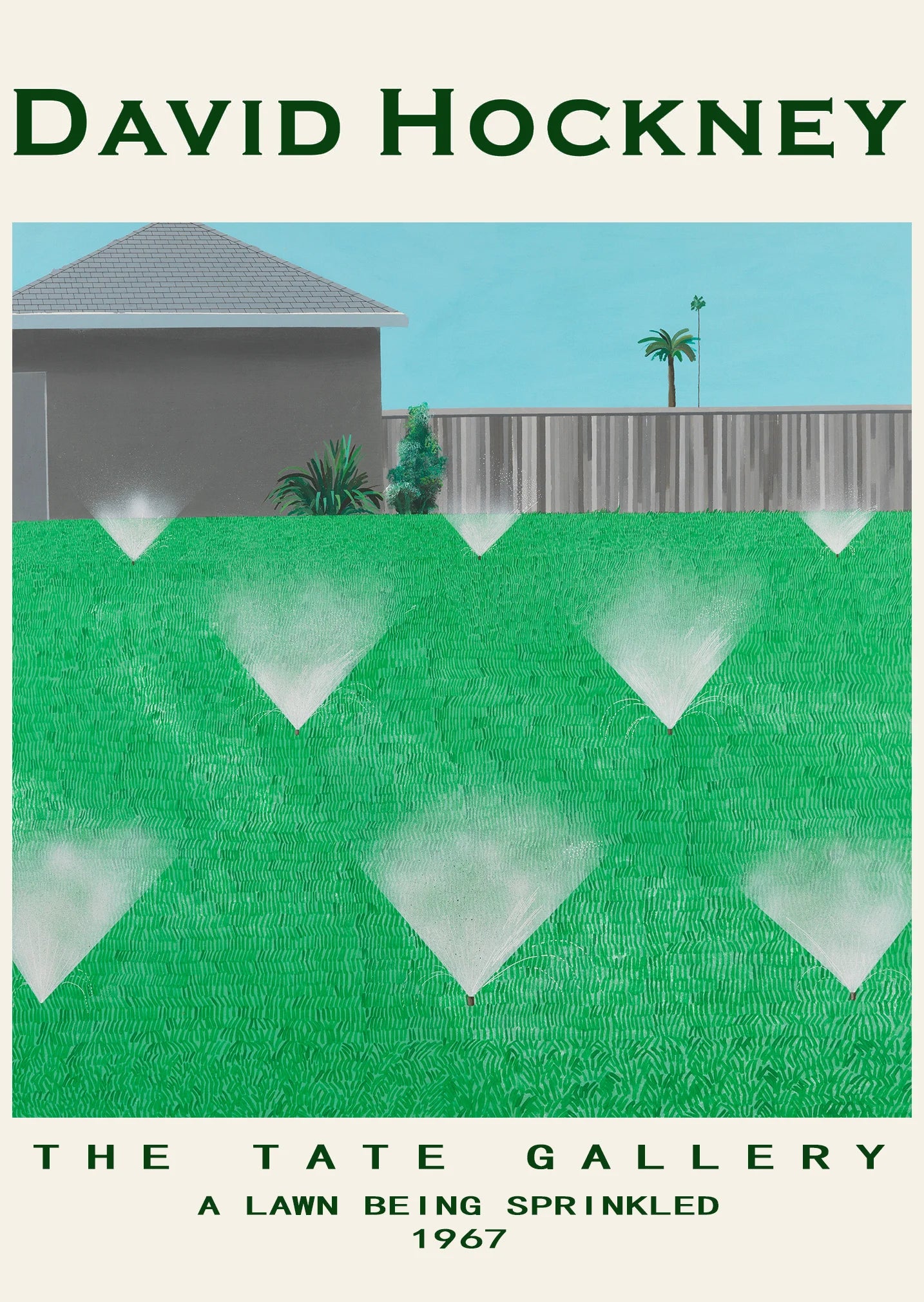 1pc frameless Canvas Painting David Hockney Art Exhibition Modern Minimalist Abstract Poster Print Canvas Printing Wall Art Pict