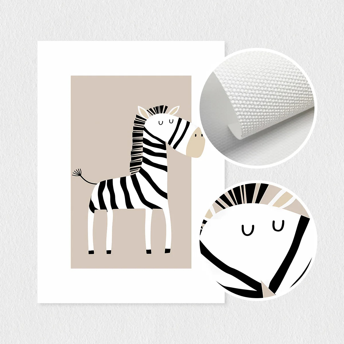Set of 3 Nursery Bohemian Animal Posters