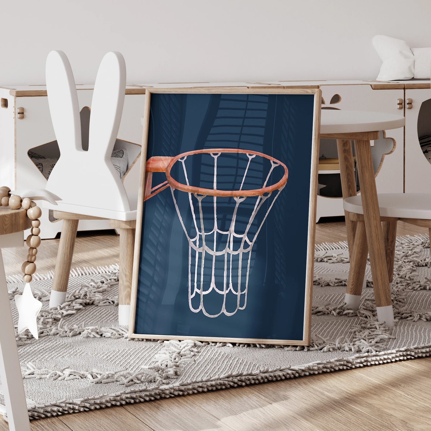 3pcs Personalized Custom Name Cartoon basketball Wall Art Print Picture Canvas Poster Painting For Living Room Home Decor