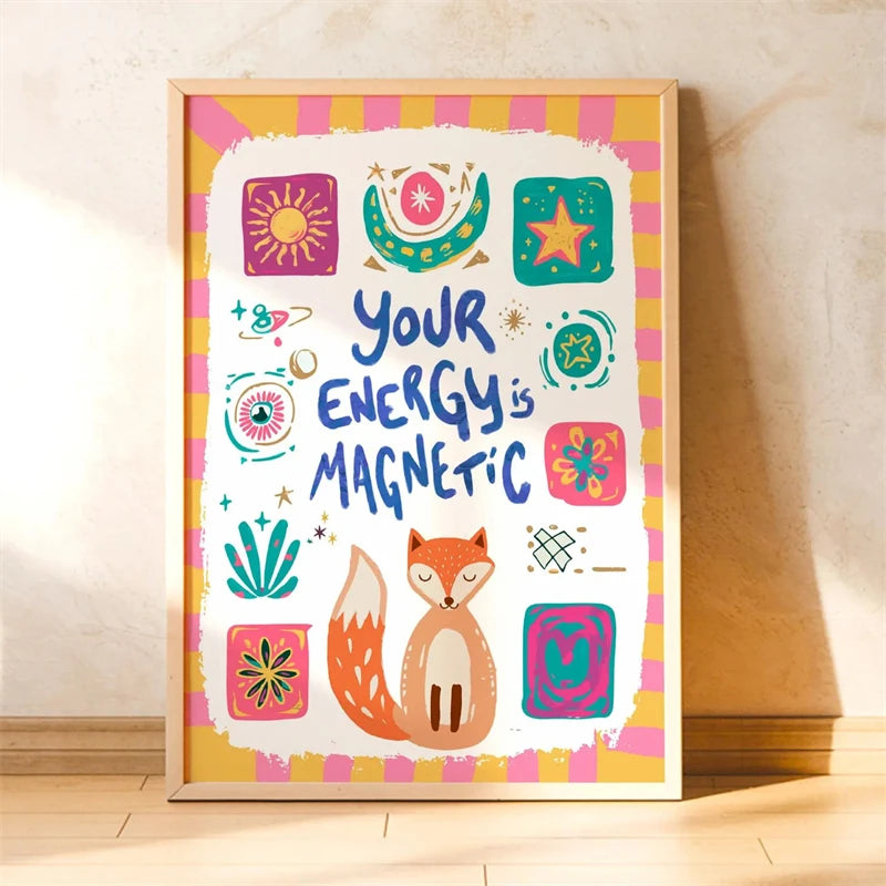 Positive Affirmation Nursery Poster