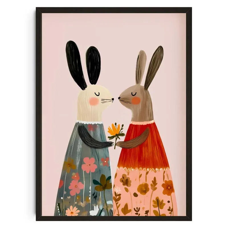 Nordic Animal Nursery Prints