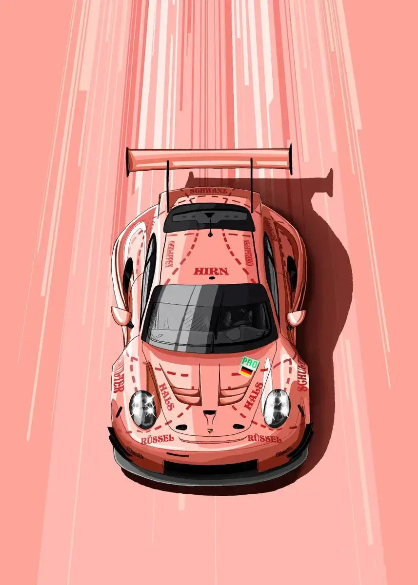 Modern Racer Posters