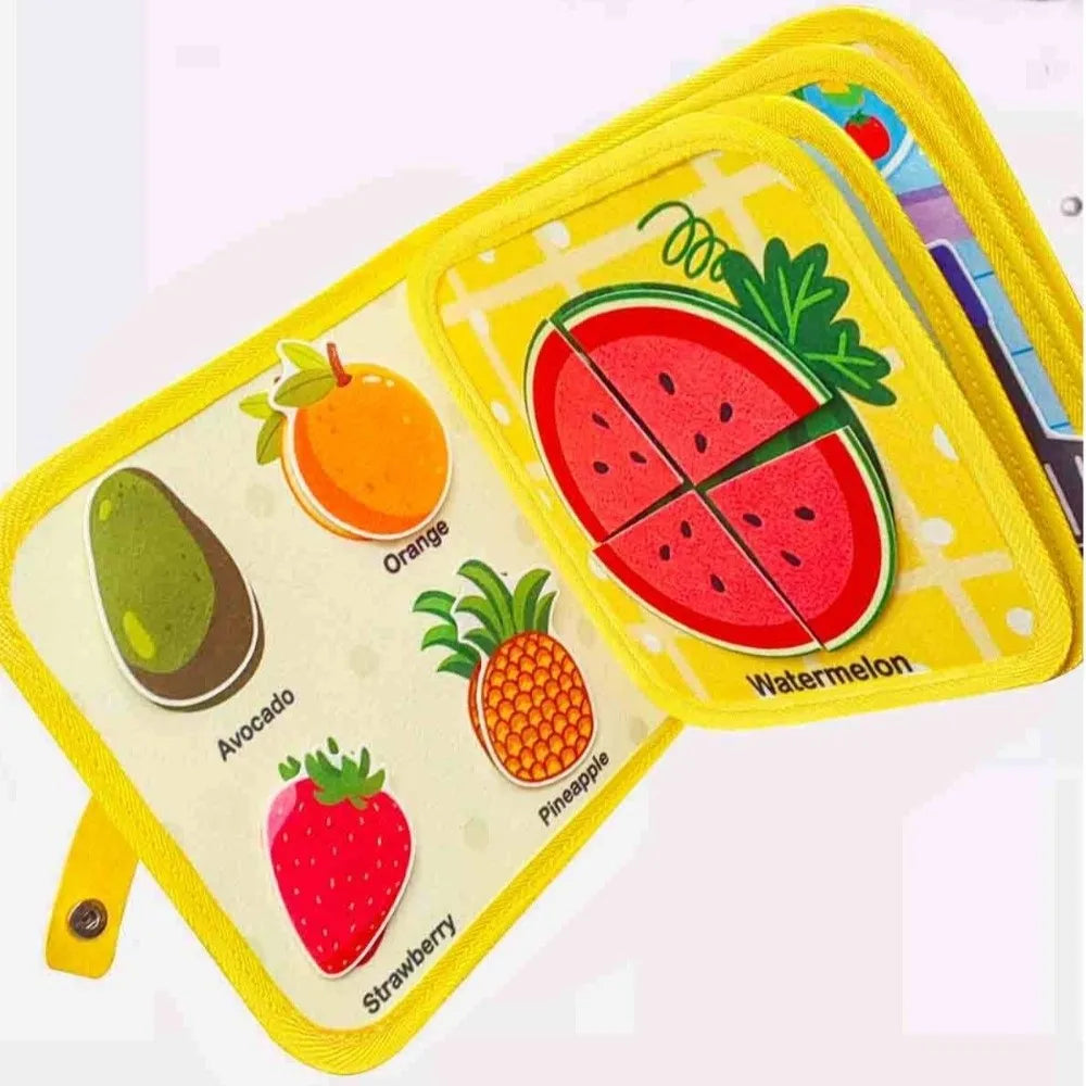 Creative Cognitive Educational Felt Busy Books Unbreakable DIY Felt Books Enlightenment Quiet Book Children's