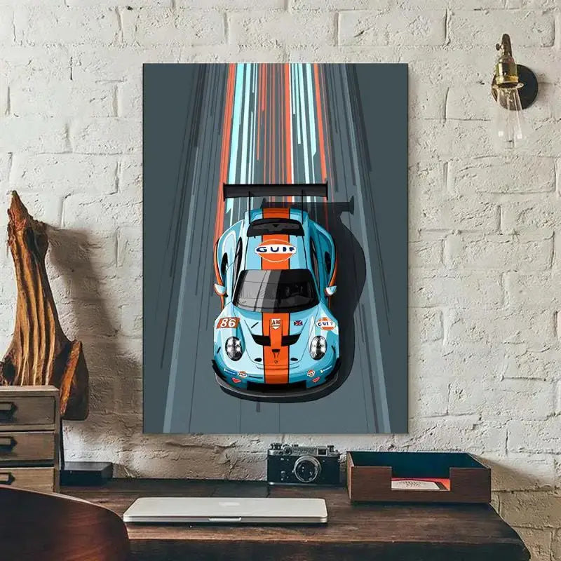 Modern Racer Posters